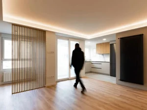 salon comedor reformado en zaragoza